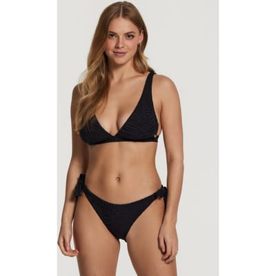 Shiwi Amy Bikini Set Bermuda Tiger Structure Black Maat: 34 | Bikini's Outlet | Dames | Zwart
