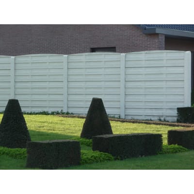 Intergard Beton schutting Woodstone enkelzijdig 200x231cm