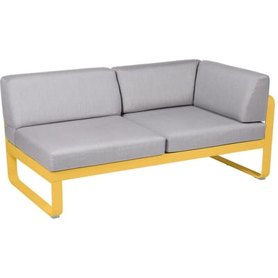 Fermob BELLEVIE hoekmodule rechts - C6 Honing structuur - 79 Flanelgrijs