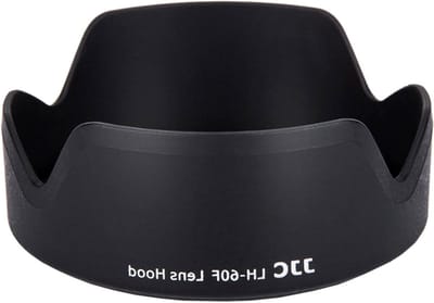 Verwisselbare tulipvormige lenskap voor Canon RF-S 18-150mm en EF-M 18-150mm lenzen, ideaal voor bescherming en contrastversterking