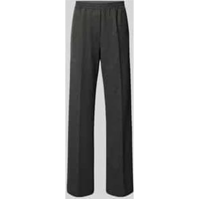 Regular fit broek met wol, model 'ZELMA'