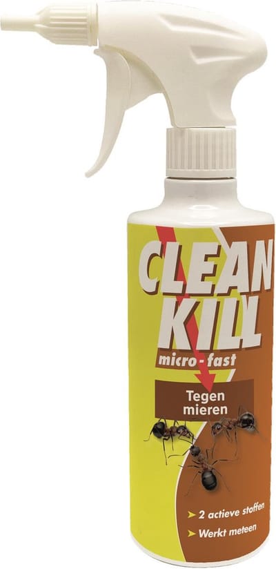 BSI - Clean Kill Micro-Fast - Insecticide spray tegen mieren - 500 ml