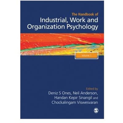 The Sage Handbook Of Industrial, Work & Organizational Psychology: V1: Personnel - Ones