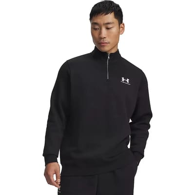 Under Armour Icon Fleece Sportsweater heren Zwart S