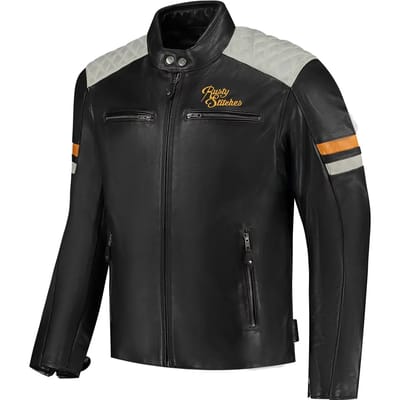 Rusty Stitches Jari V2 Motorfiets lederen jas -