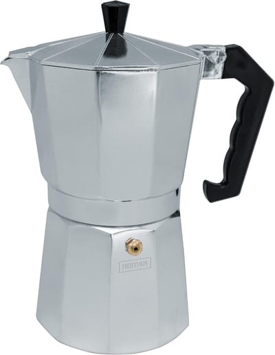 Koffiezetapparaat - Espresso Maker - Espresso Maken - Voor Alle Kookplaten - 6 Koppen - Zwart