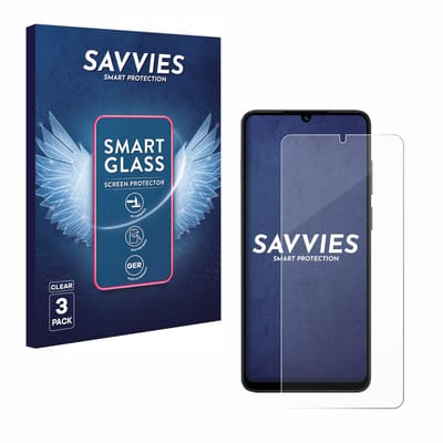 3 Stuks Savvies Screenprotector - geschikt voor Honor X5c Plus - beschermfolie glas transparant
