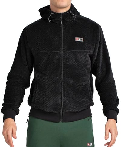 +8000 Eivor Fleece Met Volledige Rits Zwart 2XL Man
