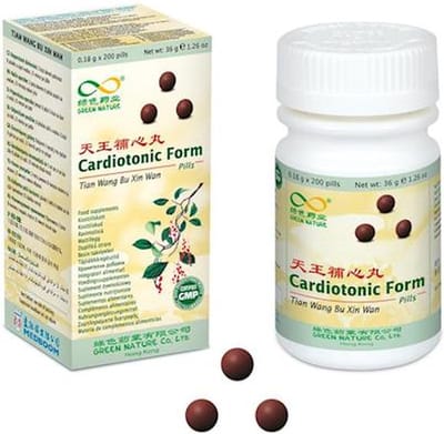 Home Kruiden Cardiotonic Form – Tian Wang Bu Xin Wan (doorslapen) Previous product Next product Cardiotonic Form – Tian Wang Bu Xin Wan - doorslapen , Slaap problemen