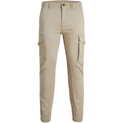 JACK & JONES- JPSTPAUL JJFLAKE 1075 CROCKERY NOOS JNR - Jongens - Broek