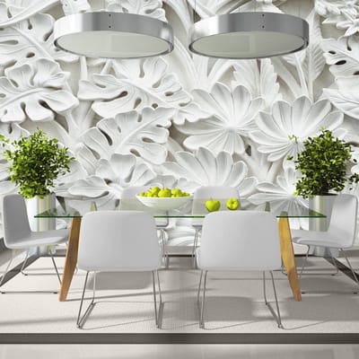 Fotobehang XXL - Alabaster Garden II