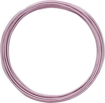 Vaessen Creative Aluminium Draad - 1,5mm - 5m - Roos
