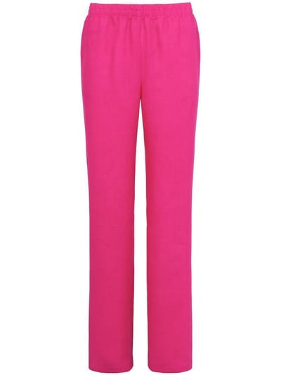 Broek 100% linnen Van Peter Hahn pink