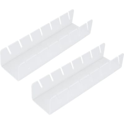 2 stuks Hoedenhouder Acryl 14 Sleuven Antislip Multifunctionele Baseballpet Standaard voor Slaapkamerkast