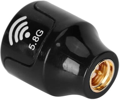Allecto - Lollipop Antenne - 5.8Ghz - Hoge gain antenne - Zwart - Racing Drone - RC Onderdelen - Geschikt voor Drones - 3dBi