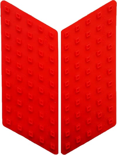 Tankbescherming Motor - Zijdelingse Grip Pads - Betere Controle - Verhoogt Grip Aanzienlijk - 16x55 cm - Transparant