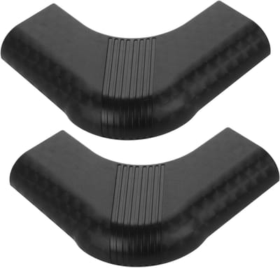 Tafelhoekbeschermers - Pooltafel Covers - Biljart Beschermen - Duurzaam Nylon Materiaal - 2 stuks - Zwart