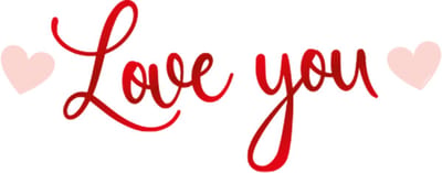 Letter banner - Love