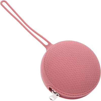 Fopspeen Reistas - Opbergzakje Baby - Fopspeen Schoon Houden - Zonder Ritsen - 20.5 cm Lengte - Lippenstift Rood