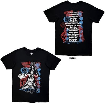 Red Hot Chili Peppers - Blood Sugar Sex Magik Tracklist Heren Tshirt - S - Zwart