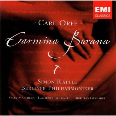 CD CARL ORFF - SIR SIMON RATTLE, BERLI - Carmina Burana 724355788825 EMI Classics 2005 Europa Klassiek Gebruikt