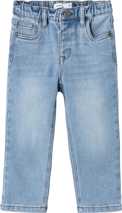 Name it broek jongens - light blue - NMMsilas tapered - maat 80