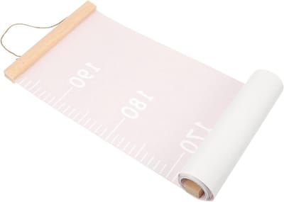 ibasenice Canvas Height Ruler Altimeter Hanging Height Ruler Playroom Decor Wall Map Hanging Altitude Map Measure Chart Cartovot Child Height Graph Lap Wall Hanging