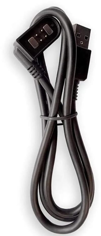 Metaaldetector Oplaadkabel - USB Kabel Magnetisch - Metaaldetector Opladen - Magnetische Snap-on - 1.1 meter - zwart
