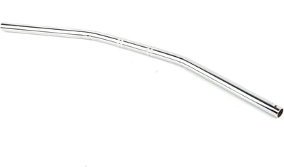 Zwarte en Zilveren 7/8 Inch (22MM) Motorfiets Stuur, Rechte en Gebogen Stuur voor Motoren en Choppers