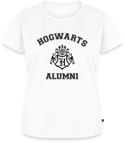 Harry Potter Hogwarts Alumni Premium T Shirt Dames