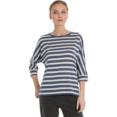 Dames-T-shirt met lange mouwen Ragwear Shimona Stripes