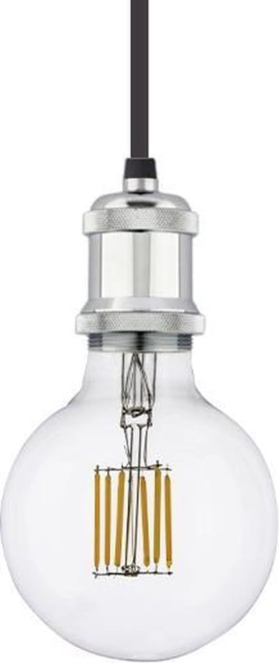 Groenovatie Vintage Hanglamp - E27 Fitting - Croom - Zwart