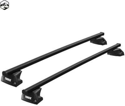 Thule SquareBar dakdragers Volvo XC90 bouwjaar 2024 t/m heden met gesloten dakrailing | inclusief gratis dakdragertas