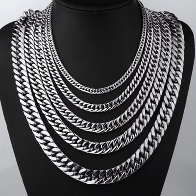 ICYBOY Massieve Klassieke Zilveren Heren Ketting - Verguld Zilver - Lengte 60 cm - Dikte 10 mm - Lobster Iced Out Cuban Chain