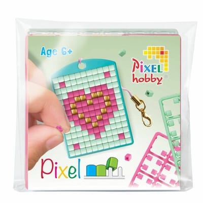 Pixelhobby medaillon startset - hartje