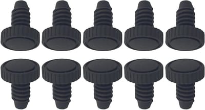 Pool Keu Butt Cover - Keu Beschermer - Biljart Accessoire - Duurzame Constructie - 173 x 217 mm - Zwart