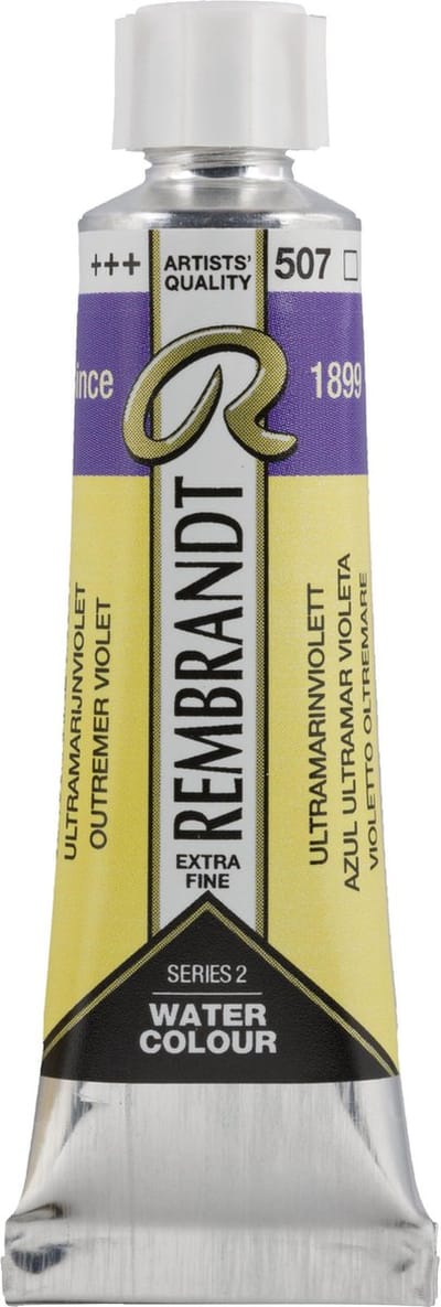 Rembrandt Aquarelverf Tube 10 ml Ultramarijnviolet 507