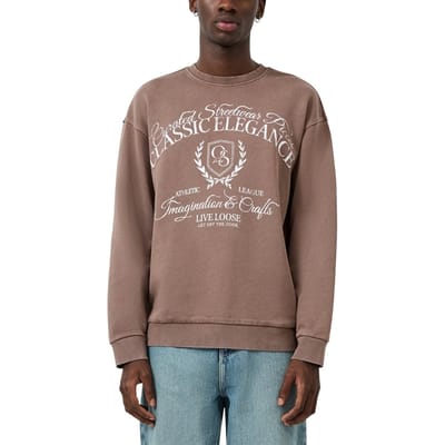 s.Oliver -qs Sweatshirts Brown Größe: XS | Pullover Outlet | Herren | Braun