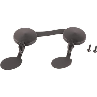 Black Note Wandlamp Kandelaar Wandgemonteerde Kaarsenhouders Muzieknoot Wanddecoraties gray