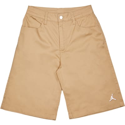 Jordan Jort Korte Broeken Kinder - Bruin - Maat 137 - 147 CM - Katoen Keperbinding