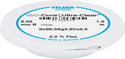 Felder LAttechnik ISOCore Ultra Clear SAC305 Soldeertin Spoe