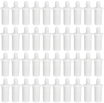 Allecto - Luik Reparatiepennen - 40 stuks - Perfecte pasvorm - 20mm x 7.8mm - Voor lamellen - Eenvoudige installatie - Geschikt voor thuis en kantoor