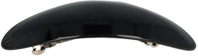 Haarsoires Haarspeld Patentspeld 9cm - Ovaal – Glans – Zwart - Haarspelden voor Dames - Haarklem - Haarclip - Haaraccessoires - Hair Clip - Decoratieve Haaraccessoire