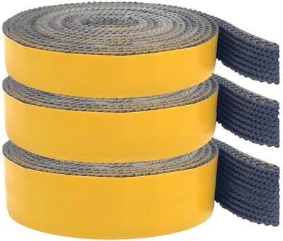 Kleverige Kachelafdichtingstape, Hittebestendige Tape voor Open Haarden en Fornuizen, 2mmx20mmx3m, Vuurvaste Afdichting tot 550°C, Ideaal voor Kacheldeuren en Screens