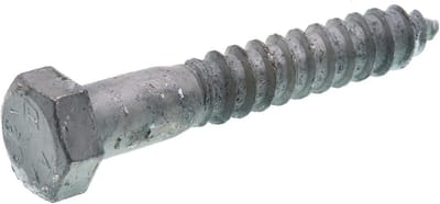 LAG Schroeven - Houtschroeven Zeskant - Houtverbindingen Verstevigen - Dikker dan standaard schroeven - 1/51 x 76 cm - Verzinkt