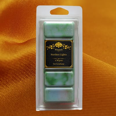 Waxmelt Snapbar - Northen Lights - Handgemaakt - 100% Sojawax - Voor (elektrische) geurbrander - Dierproefvrij