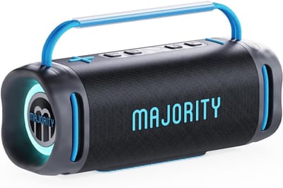 Majority Move 4 - Bluetooth Speaker - Draagbaar - 70W - 30 uur Batterij - Waterdicht - IP67 - Zwart