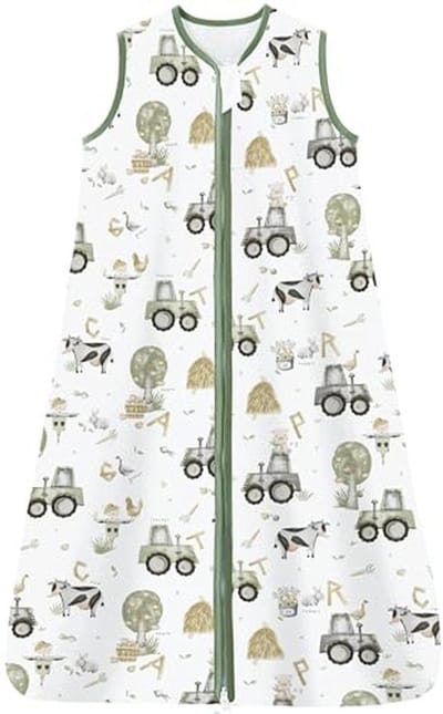 Zomerse Slaapzak voor Baby's - 100% Katoen, Ademend en Comfortabel, Voor Kinderen van 90-105 cm