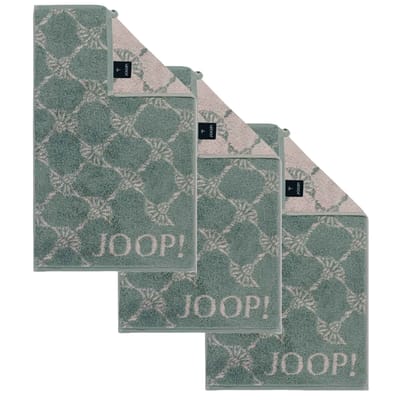 JOOP! Gastendoekje Classic Frottier Een maat, 30x50 Set van 3