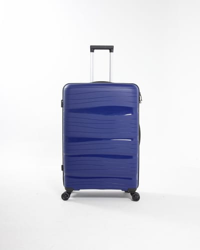 Madrid - Lichtgewicht handbagage trolley - 20 inch - 39L - Compact Formaat S - 56x38x23 cm - Met ingebouwd TSA-slot - Blauw